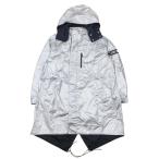  не использовался DIOR HOMME Dior Homme 20aw Descente сотрудничество лыжи Capsule коллекция двустороннее пальто 48 серебряный темно-синий мужской б/у одежда б/у 