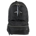  хорошая вещь MARC JACOBS Mark Jacobs рюкзак рюкзак сумка Logo нашивка нейлон портфель черный мужской женский б/у одежда б/у 