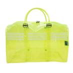  прекрасный товар muta MARINEm-ta морской 21ss PVC прозрачный сумка "Boston bag" каркас большая вместимость Golf спорт портфель сумка neon желтый женский б/у одежда б/у 
