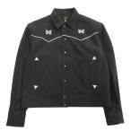  прекрасный товар Needles Needles 20ss Papillon Emb Piping Cowboy shirtpapiyon трубчатая обводка kau Boy жакет Western M серый мужской б/у одежда б/у 