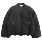  прекрасный товар LOEWE Loewe pa dead Bomber жакет блузон дыра g овечья кожа patch полет с хлопком 46 чёрный черный мужской б/у одежда б/у 