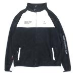  прекрасный товар FR2 GOLFefa-ru two Golf Logo вышивка флис Zip выше жакет грузовик блузон XL чёрный черный белый белый мужской б/у одежда б/у 