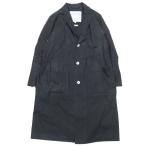 Mackintosh Macintosh × HYKE высокий k резина скидка Пальто Честерфилд длинный жакет хлопок 1 черный мужской б/у одежда б/у 