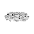  не использовался TIFFANY&amp;Co. Tiffany four ji кольцо кольцо аксессуары SV925 размер 50 примерно 10.5 номер серебряный Kids б/у одежда б/у 