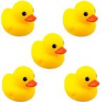 a Hill маленький размер желтый силикон симпатичный звук . выходить санитария безопасность ребенок взрослый ванная игрушка водные развлечения подарок 5 шт. комплект 