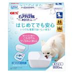 GEX чистый crystal маленький тихий .. вода. текущий тихий звук активированный уголь фильтр 1 листов имеется фильтр тип поилка белый собака для 80