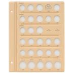 te-ji- Showa монета альбом запасной картон стандартный монета для ( Showa 62 год ~64 год для ) C-37S8 TEJI