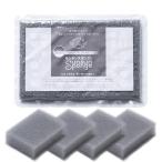 ショッピングサンサンスポンジ サンサンスポンジスポンジ 4個セット キッチンスポンジ 食器洗い お風呂 レンジ周り 用途いろいろ 驚きの水切れ＆泡立ち 丈夫で長持ち 台所用品