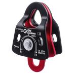 GM CLIMBING 40kN микро двойной шкив CE UIAA засвидетельствование мяч подшипник раз сила система шкив система climbing li