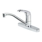 SANEI(サンエイ) 水栓金具 シングル台付混合栓 K676V 仕様：一般地用