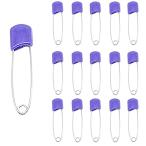 Ruidee подгузники булавка 50 шт подгузники булавка пластик head безопасность булавка безопасность блокировка имеется ( лиловый )