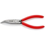 クニペックス KNIPEX 2521-160 40゜先曲ラジオペンチ (SB)
