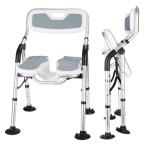  ванна стул уход для складной уход ванна стул U type паз сиденье выдерживаемая нагрузка 150kg душ стул складной высота 4 -ступенчатый настройка душ стул -..