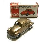 トミカ 100-2 フォルクスワーゲン 1200LSE 薄金茶メタリック