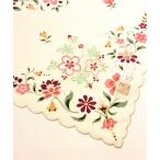  шарф сделано в Японии большой размер палантин наматывать person хлопок цветок .. крем серый 58cm женский модный День матери высококлассный мир рисунок клик post единый по всей стране 185 иен соответствует возможно 