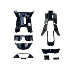  Fusion MF02 Fusion внутренний обтекатель салон полный комплект блестящий чёрный черный неоригинальный 9 позиций комплект 