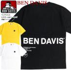 BEN DAVIS Tシャツ ベンデイビス 2021SS ピスネーム バックロゴ 半袖Tシャツ メンズ ロゴ バックプリント EXTRA-SMOOTH プリントTシャツ BEN-1763
