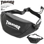 Yahoo! Yahoo!ショッピング(ヤフー ショッピング)THRASHER ウエストバッグ スラッシャー ボディバッグ マグロゴ ウエストポーチ ロゴベルト 男女兼用 バッグ THRASHER-THR-121