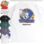 トムとジェリー Tシャツ TOM and JERRY Sequence 2021SS コラボ サークルロゴ プリント 半袖Tシャツ クルーネック ネコ ネズミ キャラクターTシャツ TSS-501