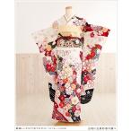 成人式 振袖レンタル 2026年 1月 fb1128s お正月 振り袖 着物レンタル 20歳 furisode レトロ モダン かわいい 人気 白地に古典彩香の調べ