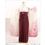 ショッピング13号 卒業式 袴レンタル 女 fboh4007 卒業袴 フルセット 大学 短大 振袖袴 着物レンタル 人気 レトロ モダン かわいい hakama 白地にピンクぼかし彩華×エンジ袴