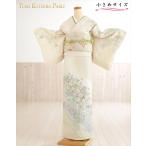 身長150cm前後対応 桂由美 訪問着レンタル hw1684s 卒業式 母 小さめサイズ 入学式 ママ 着物レンタル 七五三 お宮参り 正絹 豪華 高級「燗々辻が花」