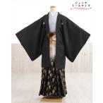  рост 160cm передний и задний (до и после) начальная школа церемония окончания Junior . есть hakama в аренду мужчина jbmo820-4 полный комплект кимоно в аренду довольно большой 12 лет передний и задний (до и после) перо тканый hakama популярный симпатичный модный чёрный земля перо тканый 