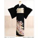 留袖レンタル ts135-2 黒留袖レンタル 母親 留め袖 結婚式 フルセット 人気 tomesode 正絹 親族 チャペル 神前式 京友禅 華燭流水と絢爛彩花