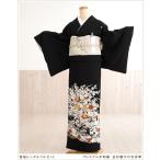 留袖レンタル 手刺繍 ts217 黒留袖 結婚式 母親 フルセット 留め袖 人気 高級 tomesode チャペル 神前式 金彩慶びの吉祥華