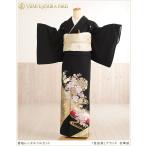 桂由美 留袖レンタル ts219 結婚式 黒留袖 留め袖 母親 正絹 tomesode 着物レンタル フルセット 人気 豪華刺繍 花華紋