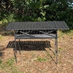 �A���~���[���e�[�u���@�L�����v�e�[�u���@120cm x 55cm�@�������߉\
