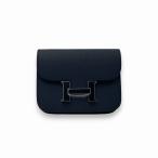  Hermes navy blue Stan s slim lady's new goods free shipping 