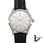 ショッピングローン [中古]IWC パイロットウォッチ マークXV スピットファイア IW325313 シルバー メンズ 腕時計 送料無料