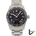 [未使用]ロンジン スピリット ズールー タイム L3.802.4.50.6 ブラック メンズ 腕時計 送料無料