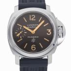 パネライ ルミノール マリーナ ロゴ アッチャイオ ブラウン PAM00632 中古 メンズ（男性用） 送料無料 腕時計