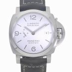 [中古]パネライ ルミノール マリーナ 44MM ホワイト PAM01314 X番 メンズ 送料無料 腕時計