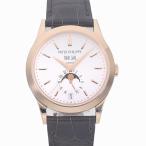 [中古]パテックフィリップ コンプリケーション アニュアルカレンダー ムーンフェイズ オパーリンホワ ...