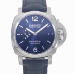 [未使用]パネライ ルミノールマリーナ 42MM ブルー PAM01393 メンズ 送料無料 腕時計