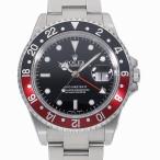 [未使用]ロレックス GMTマスターII 16710 赤黒ベゼル メンズ 送料無料 腕時計