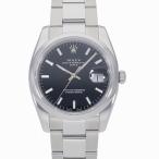 [中古]ロレックス オイスターパーペチュアル デイト ブラック 115200 M番 メンズ 送料無料 ...