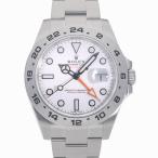 ロレックス エクスプローラーII ホワイト 216570 未使用 メンズ（男性用） 送料無料 腕時計
