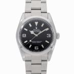 ロレックス エクスプローラーI ブラック 14270 P番 メンズ 中古 送料無料 腕時計