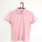 ★SALE70%OFF★【美品】NIKEGOLF ナイキゴルフ 半袖ポロシャツ ライトピンク FITDRY レディース L ゴルフウェア