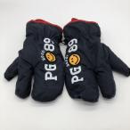 *30%OFF цена *[ очень красивый товар ]PEARLY GATES Pearly Gates рукавица перчатки темно-синий × красный PG Nico Chan Logo принт Golf 