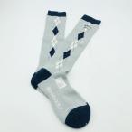 [ не использовался товар ]BEAMS GOLF Beams Golf гольфы светло-серый a-ga il рисунок женский Golf одежда 