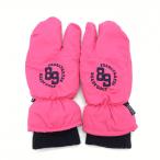 *10%OFF цена *[ очень красивый товар ]PEARLY GATES Pearly Gates перчатки розовый × темный темно-синий подкладка флис Logo .... женский Golf одежда 