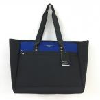 Yahoo! Yahoo!ショッピング(ヤフー ショッピング)【新品】MIZUNO ミズノ トートバッグ 黒×ブルー 20L シューズ収納可 ゴルフ