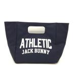 Yahoo! Yahoo!ショッピング(ヤフー ショッピング)【超美品】Jack Bunny ジャックバニー カートバッグ ネイビー×白 内ポケット付 プリント ゴルフ