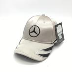 【新品】Mercedes-Benz メルセデスベンツ キャップ グレージュ×黒 ロゴ刺しゅう  ゴルフウェア