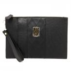 Yahoo! Yahoo!ショッピング(ヤフー ショッピング)20％OFF価格／（未使用品）MAJESTY マジェスティ クラッチバッグ 黒 ロゴ シンプル ゴルフ